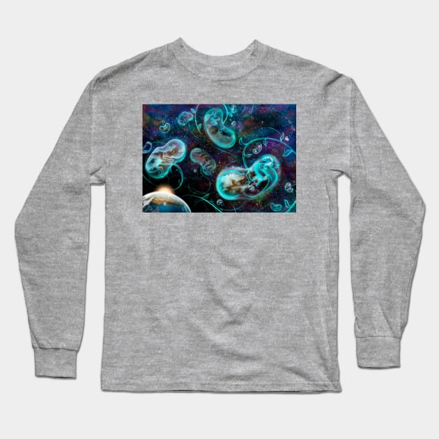 Mother Earth Long Sleeve T-Shirt by ruta13art